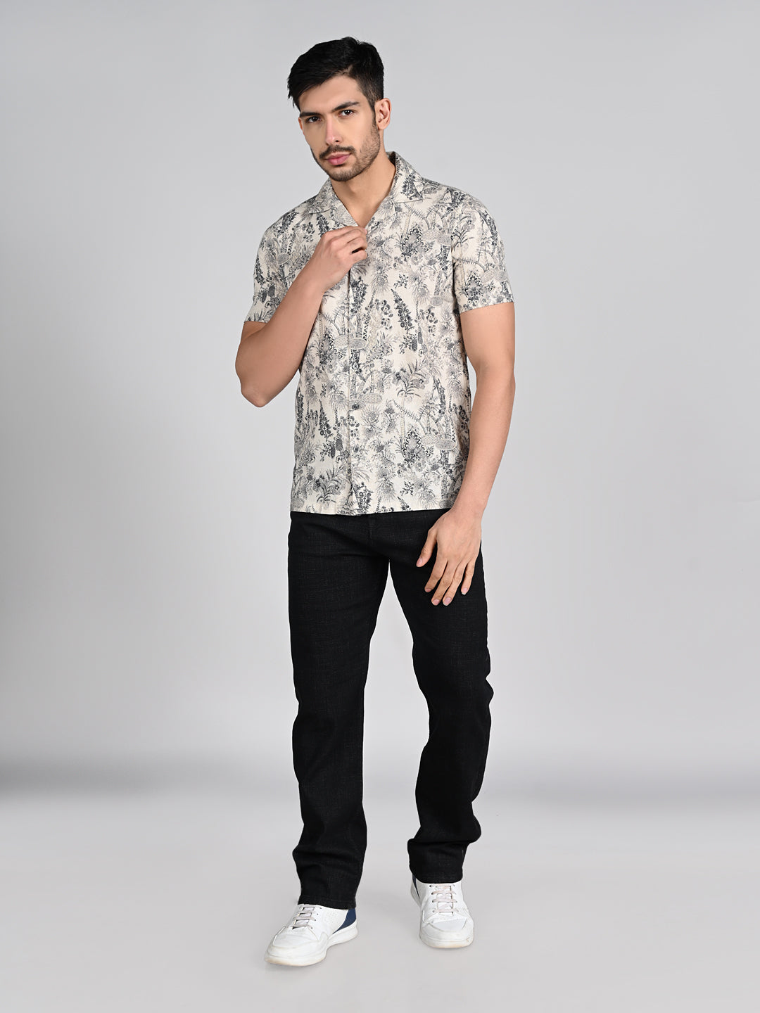 Killer Men Printed Regular Fit Shirts