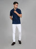 Killer Men Dark Blue Printed Slim Fit T-Shirt