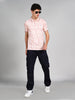 Killer Men Peach Printed Slim Fit T-Shirt
