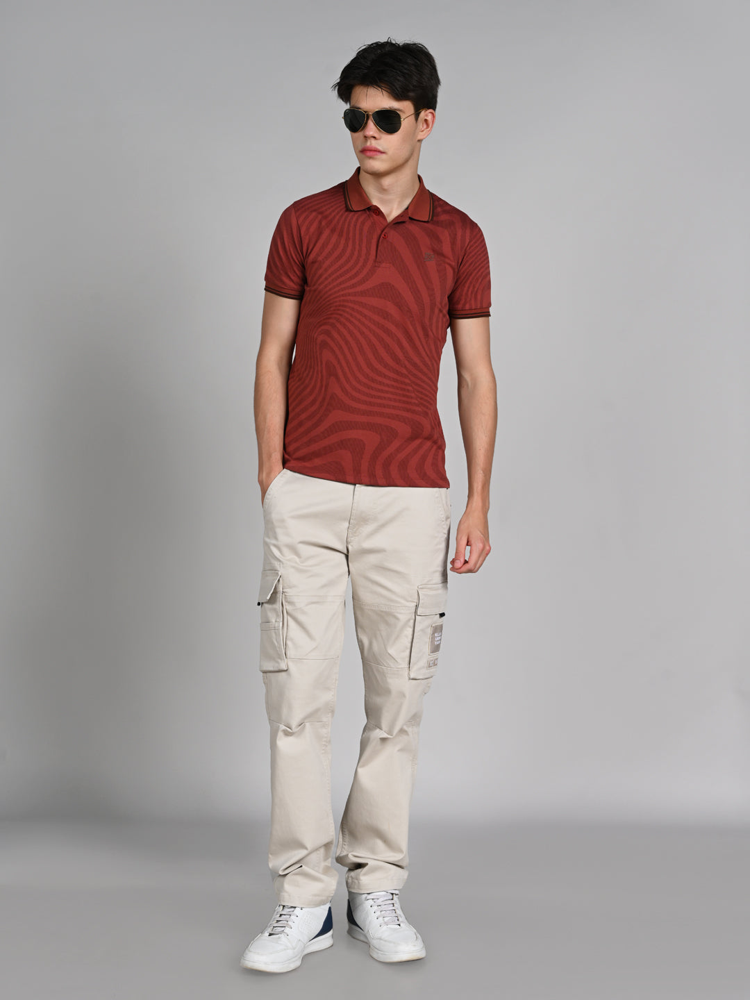 Killer Men Rust Printed Slim Fit T-Shirt