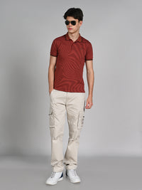 Killer Men Rust Printed Slim Fit T-Shirt