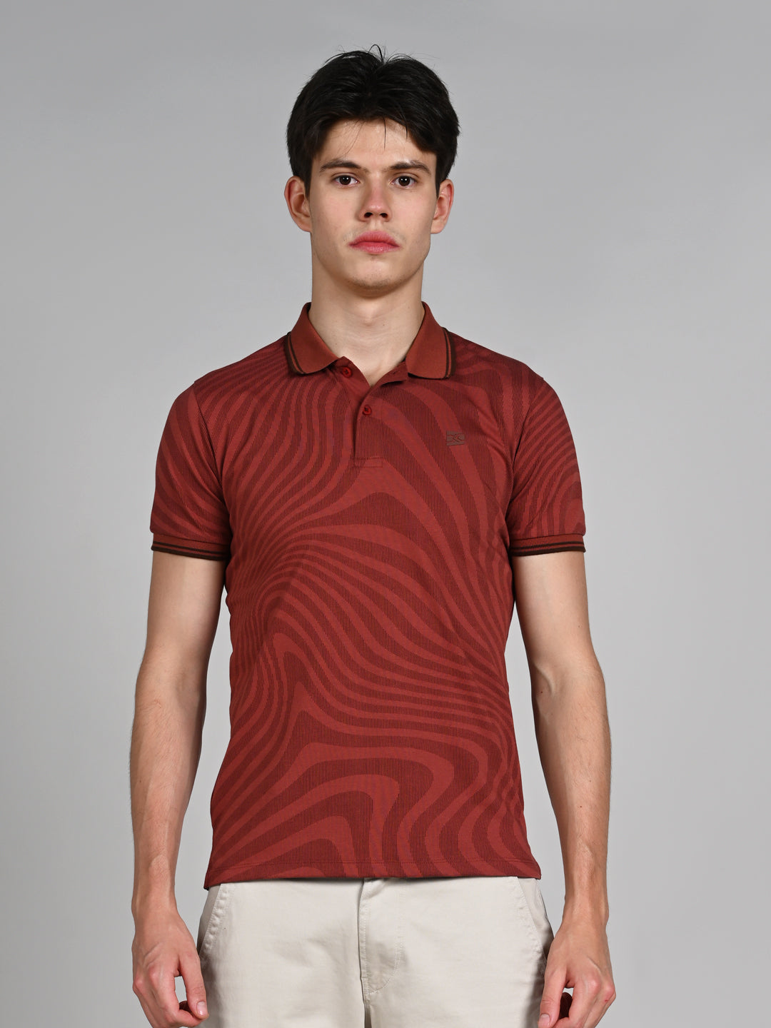Killer Men Rust Printed Slim Fit T-Shirt