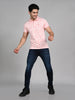 Killer Men Pink Printed Slim Fit T-Shirt