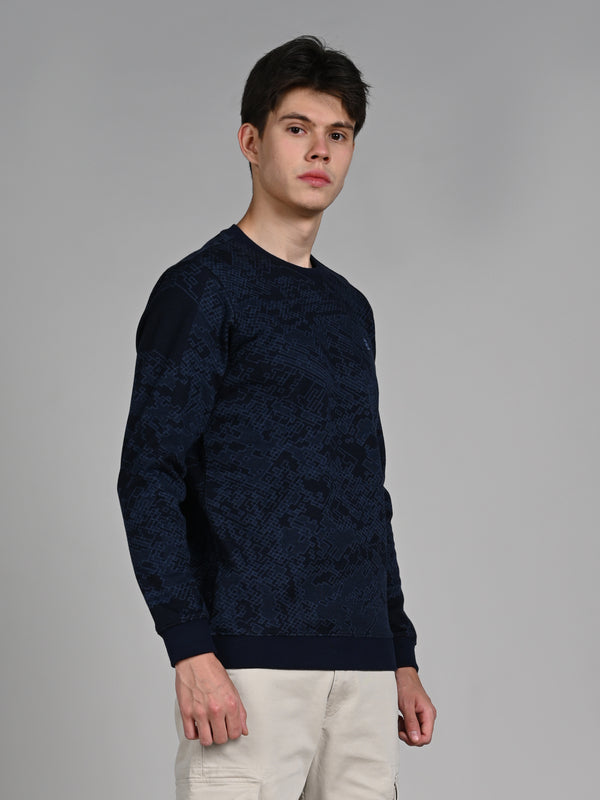 Killer Men Dark Blue Slim Fit T-Shirts