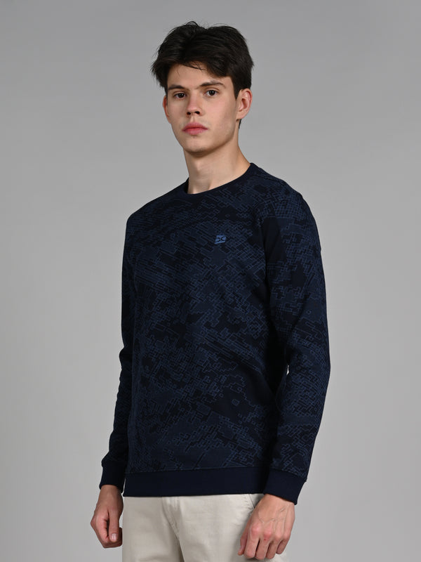 Killer Men Dark Blue Slim Fit T-Shirts