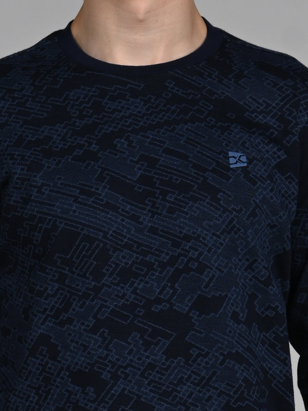 Killer Men Dark Blue Slim Fit T-Shirts