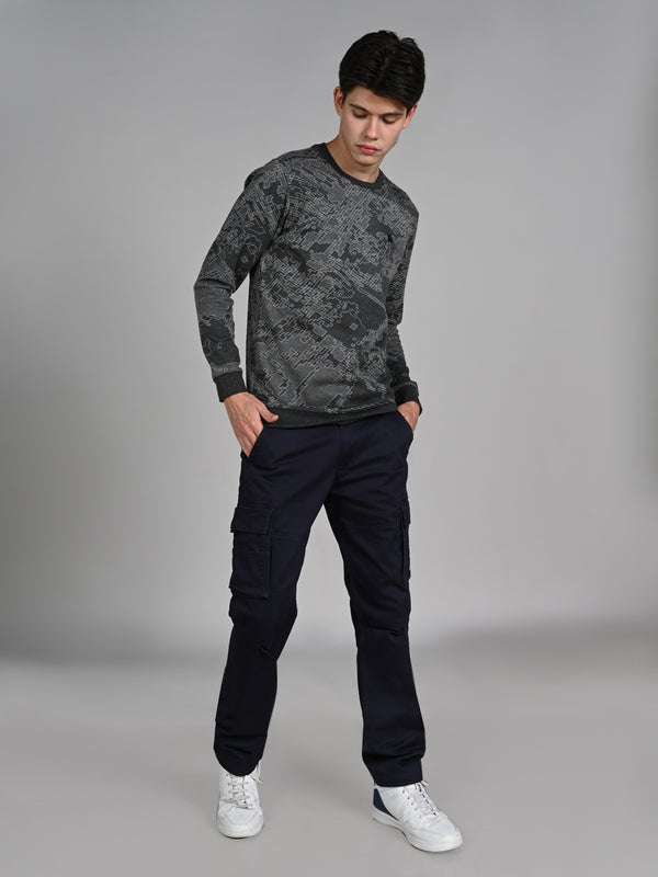 Killer Men Grey Slim Fit T-Shirts