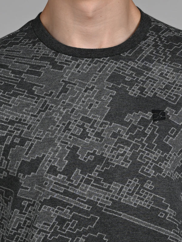 Killer Men Grey Slim Fit T-Shirts