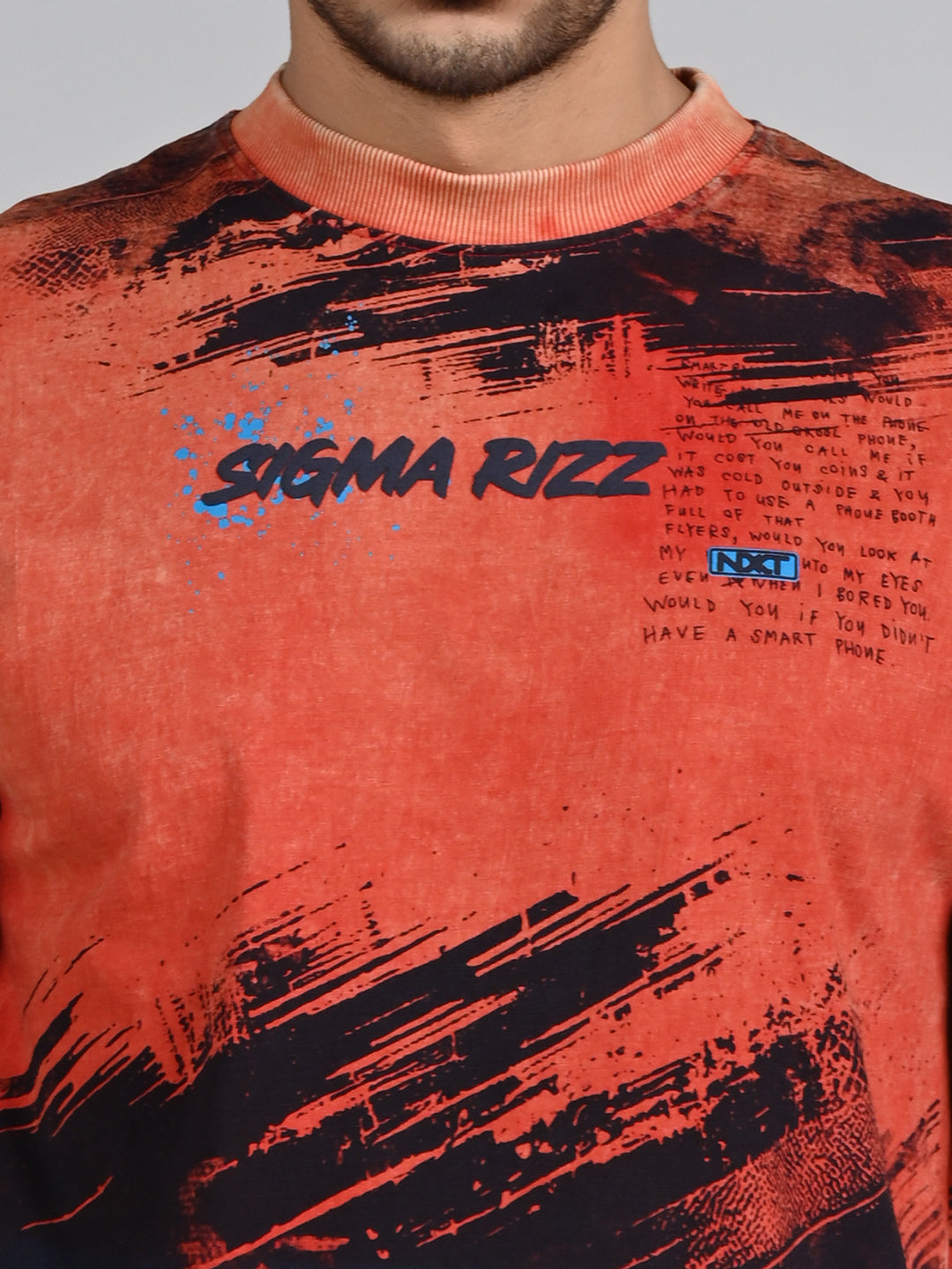 Killer Men Red Printed Round Neck T-Shirts