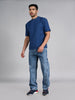 Killer Men Blue Round Neck T-Shirts