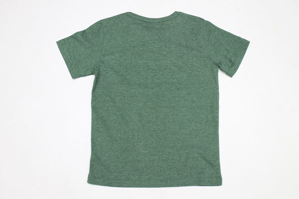Junior Killer Green Slim Fit Printed T-Shirts
