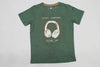 Junior Killer Green Slim Fit Printed T-Shirts