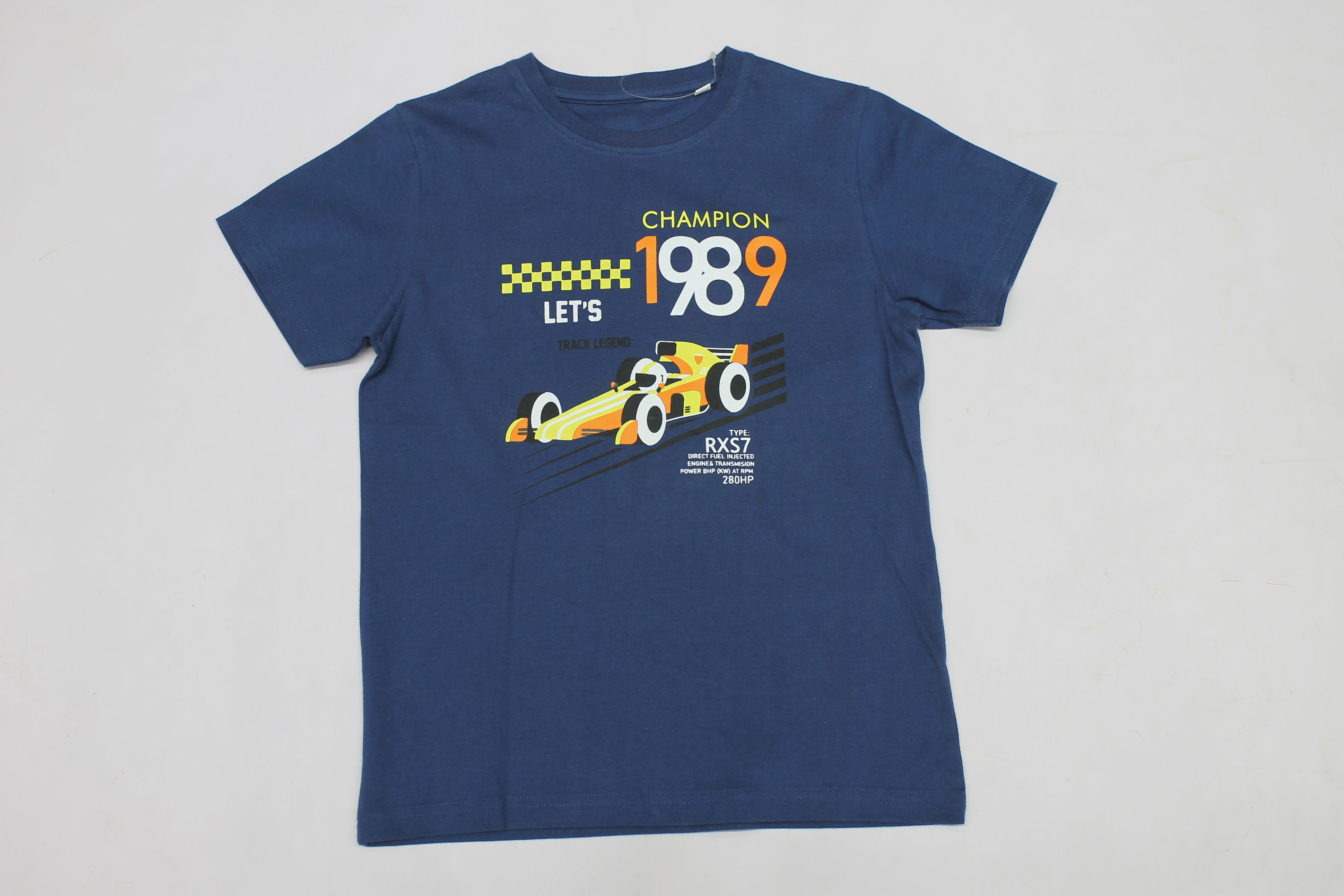 Junior Killer Blue Slim Fit Printed T-Shirts