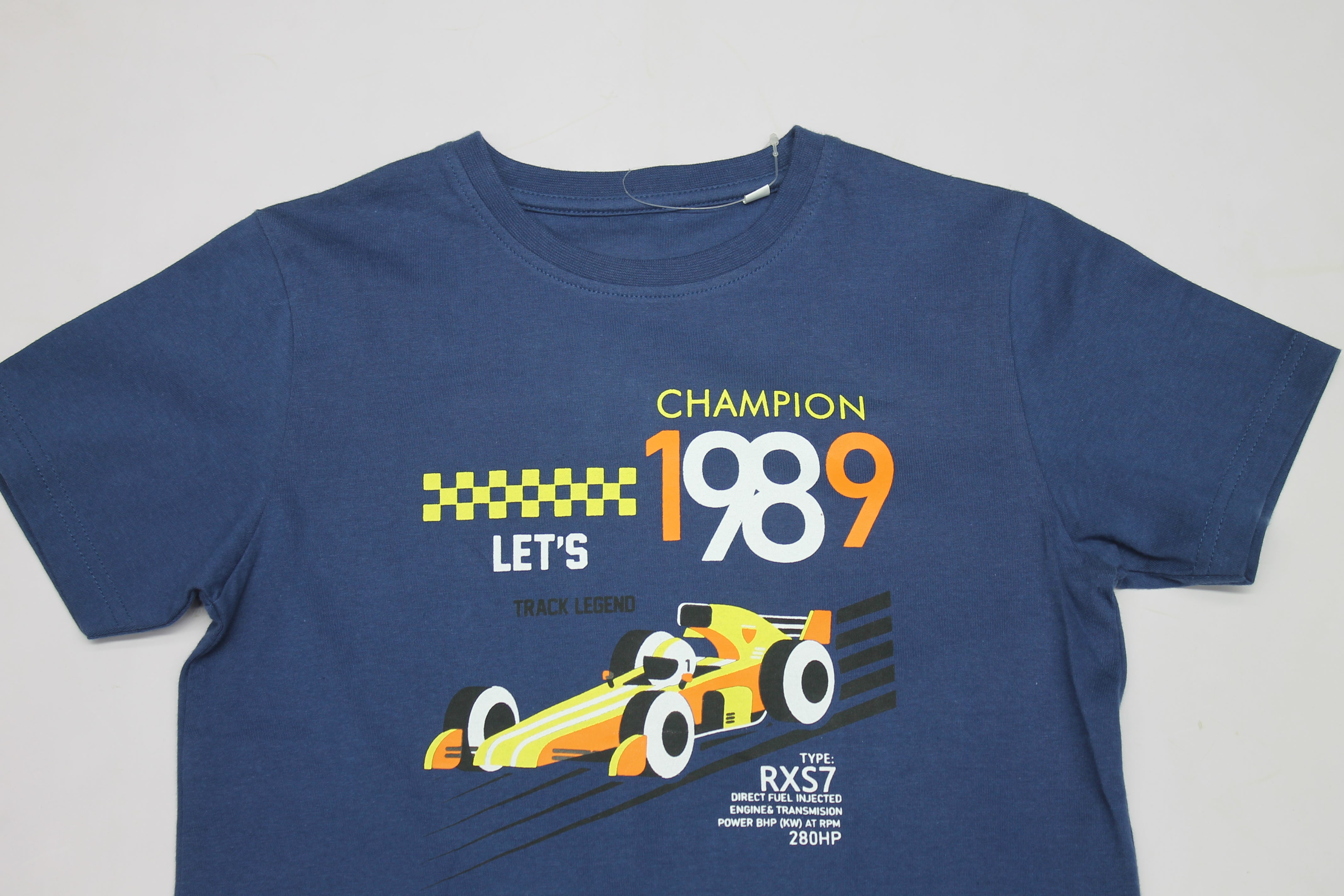 Junior Killer Blue Slim Fit Printed T-Shirts