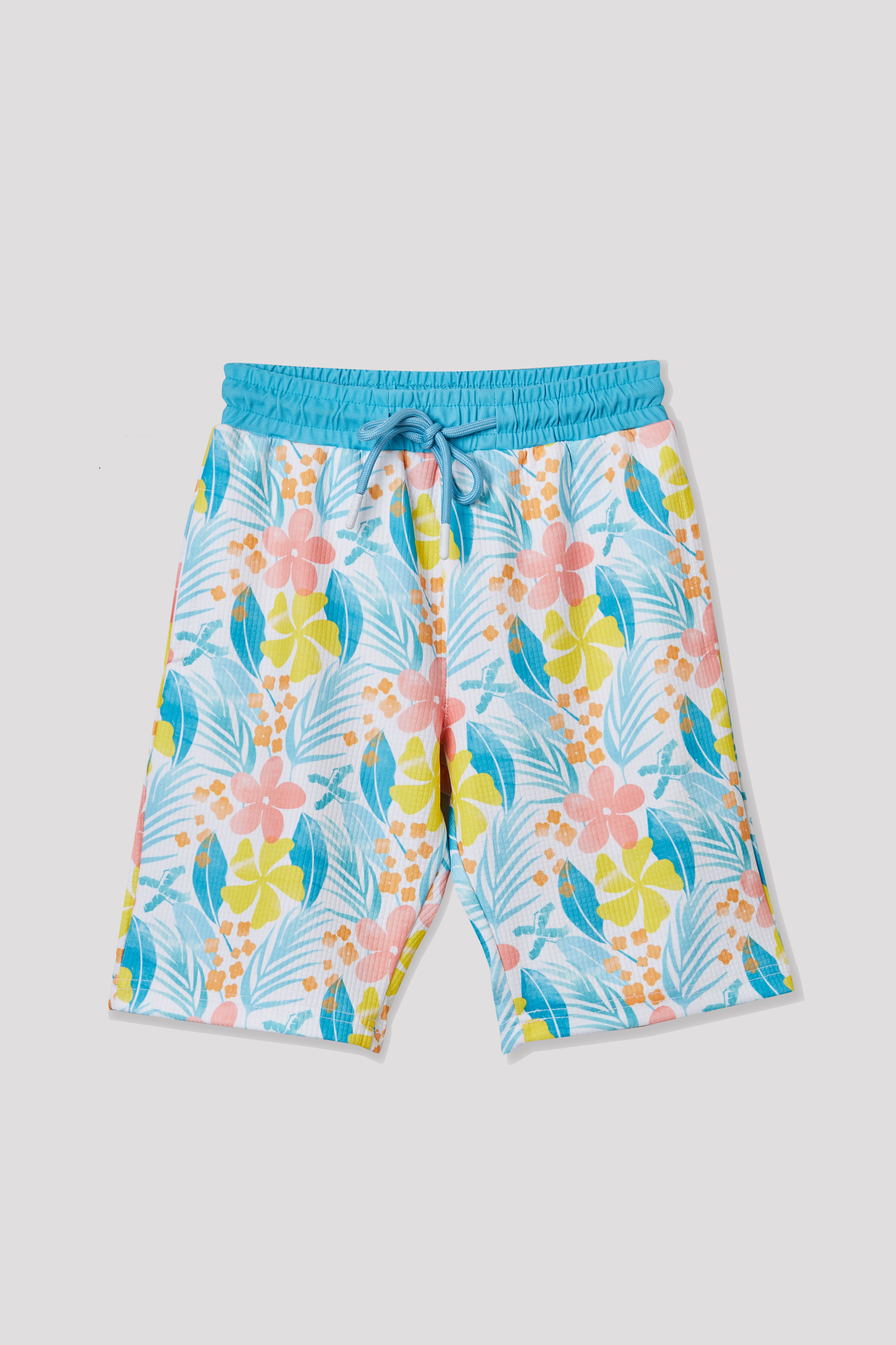 Junior Killer White Printed Shorts