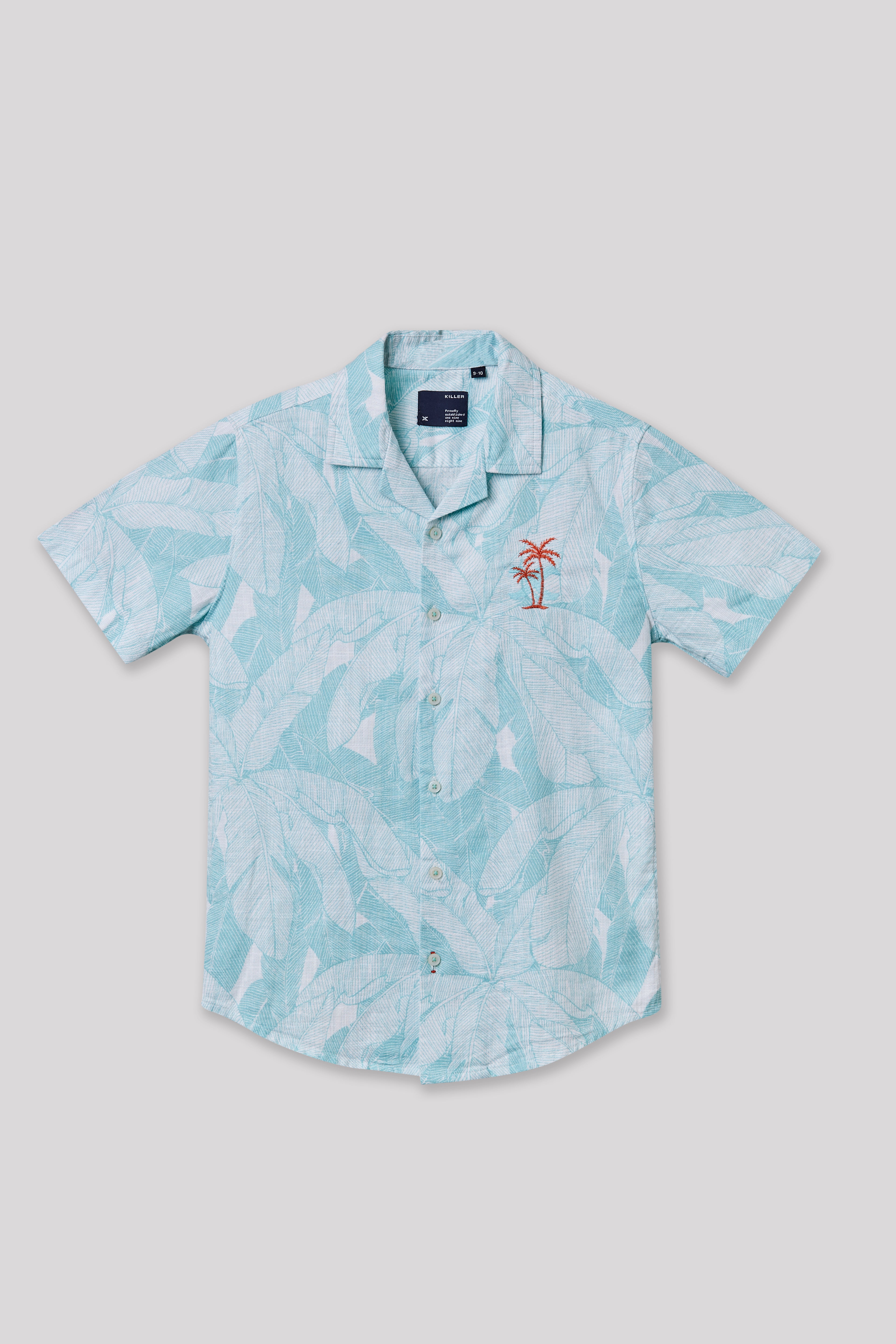 Junior Killer Mint Slim Fit Shirts