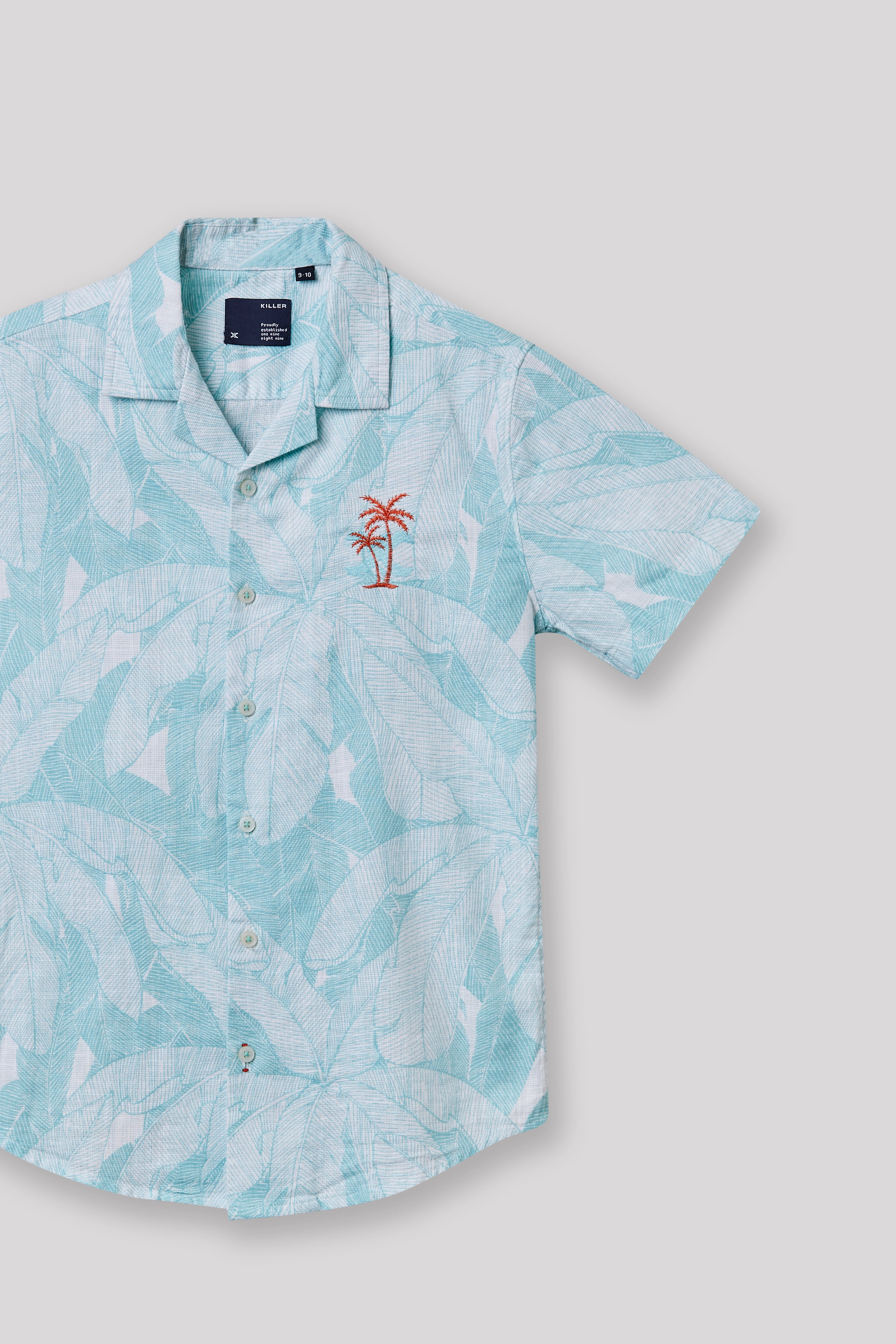 Junior Killer Mint Slim Fit Shirts