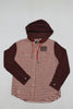 Junior Killer Maroon Slim Fit Shirts