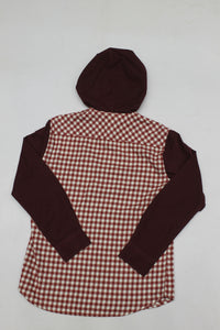 Junior Killer Maroon Slim Fit Shirts