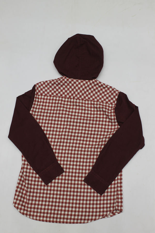 Junior Killer Maroon Slim Fit Shirts