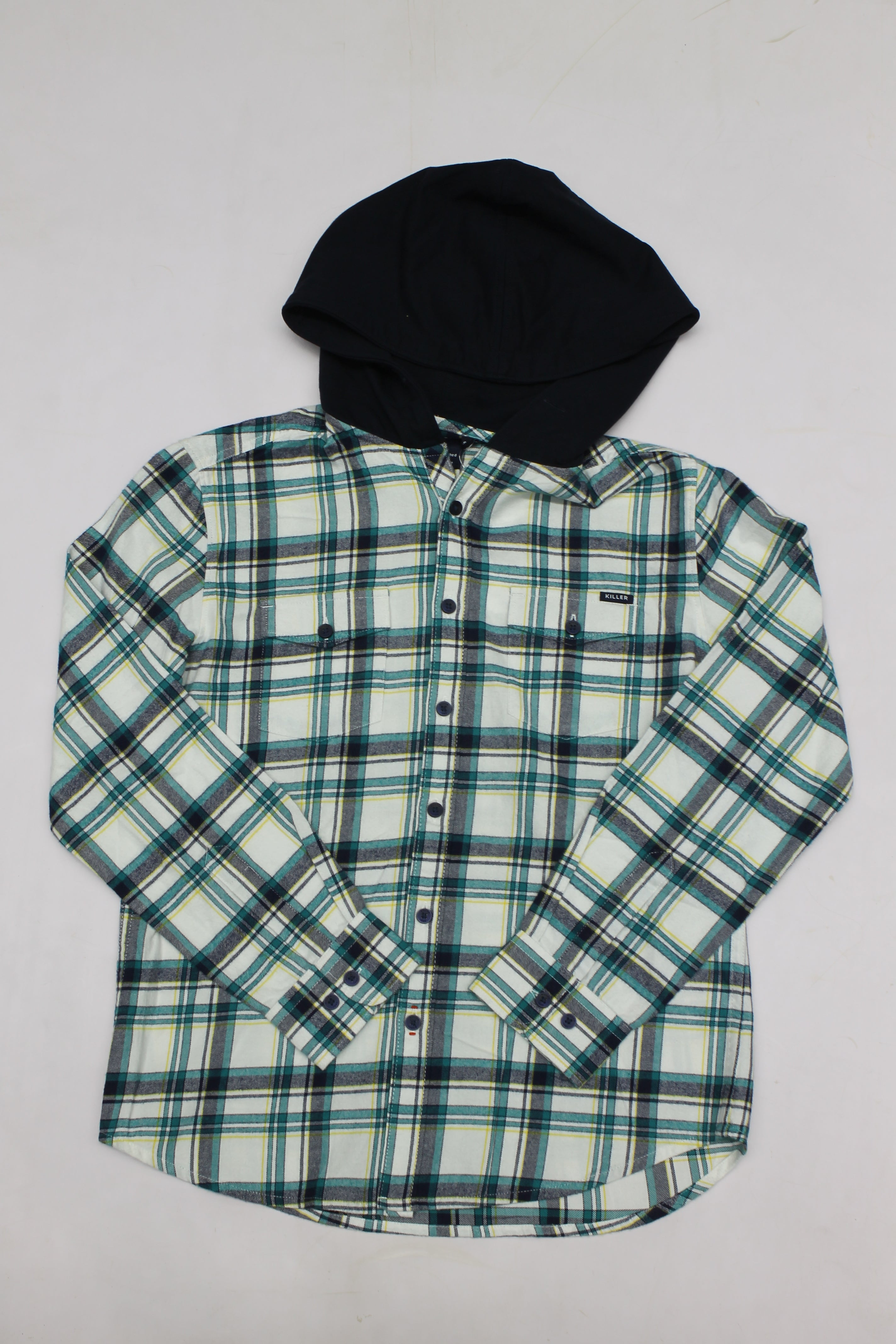 Junior Killer White Slim Fit Shirts