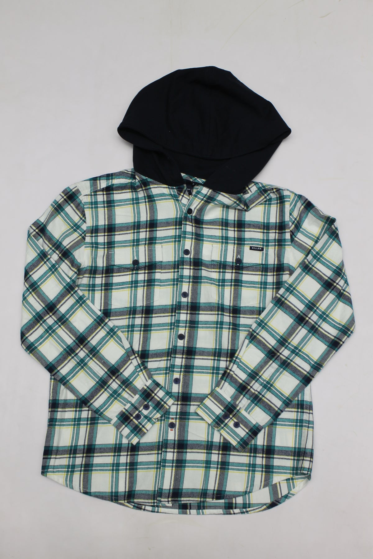 Junior Killer White Slim Fit Shirts