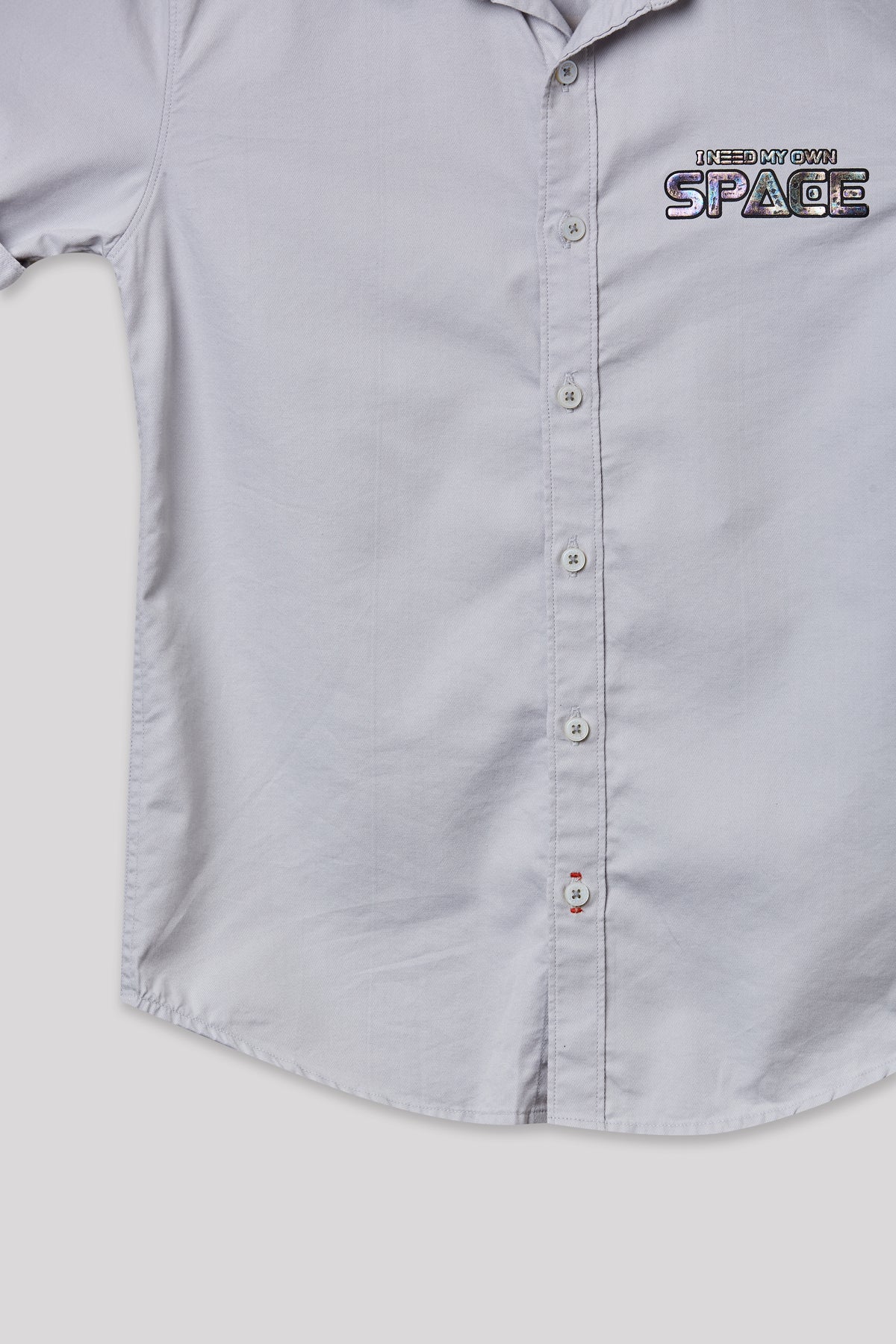 Junior Killer Grey Slim Fit Shirts