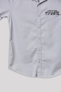 Junior Killer Grey Slim Fit Shirts