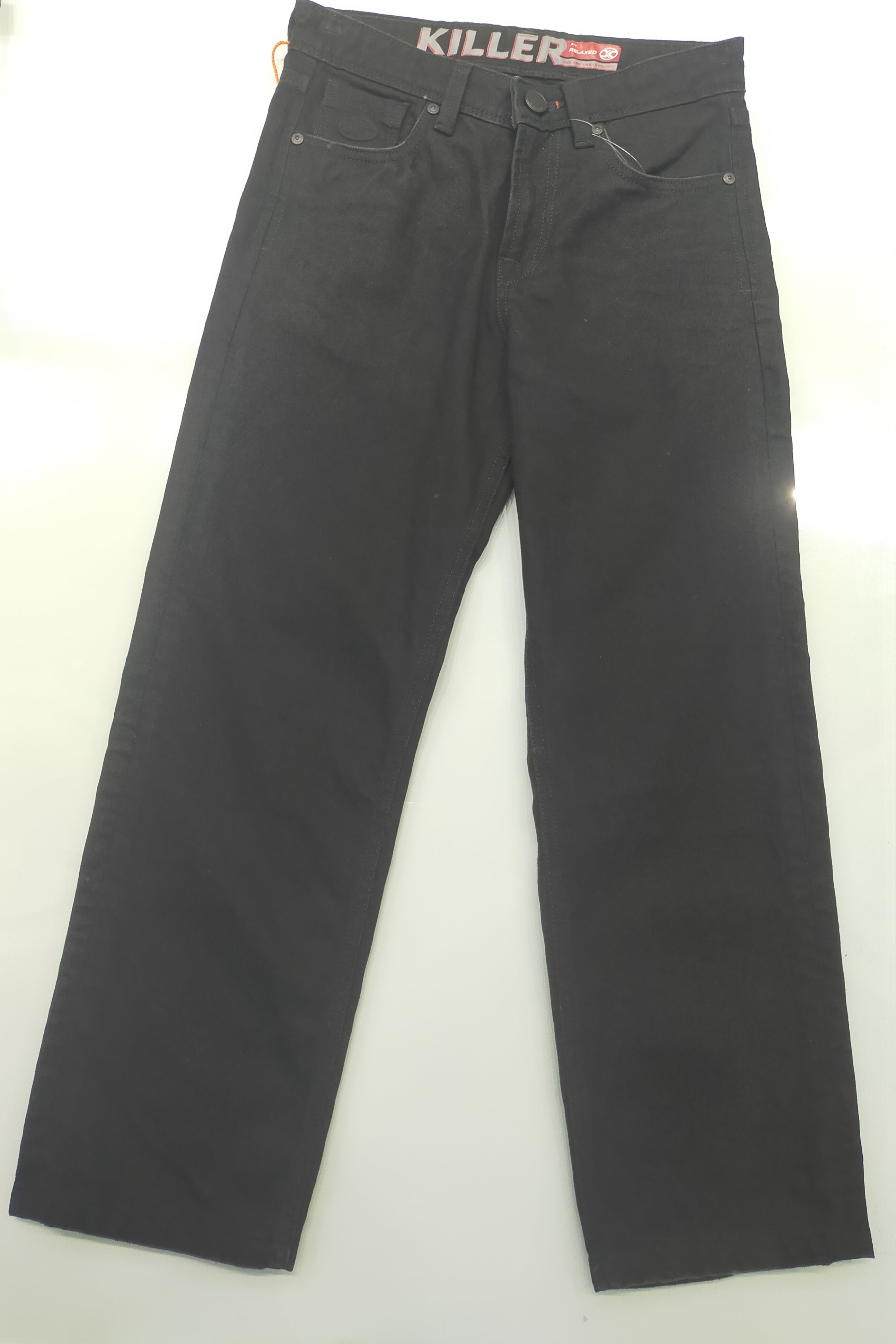Junior Killer Black Relaxed Fit Jeans