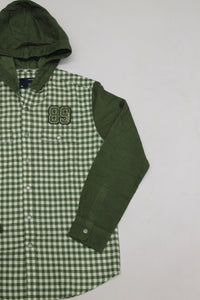 Junior Killer Olive Slim Fit Shirts