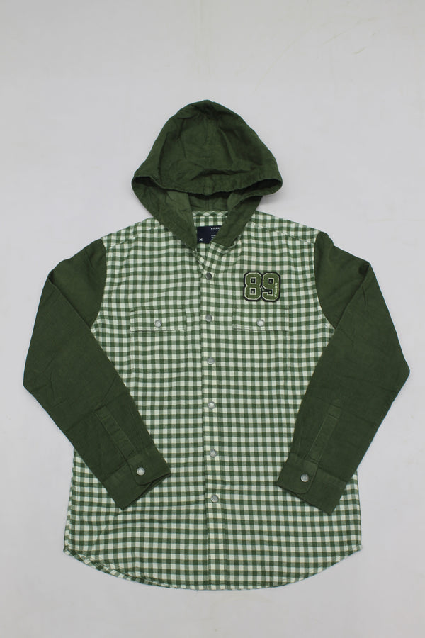 Junior Killer Olive Slim Fit Shirts