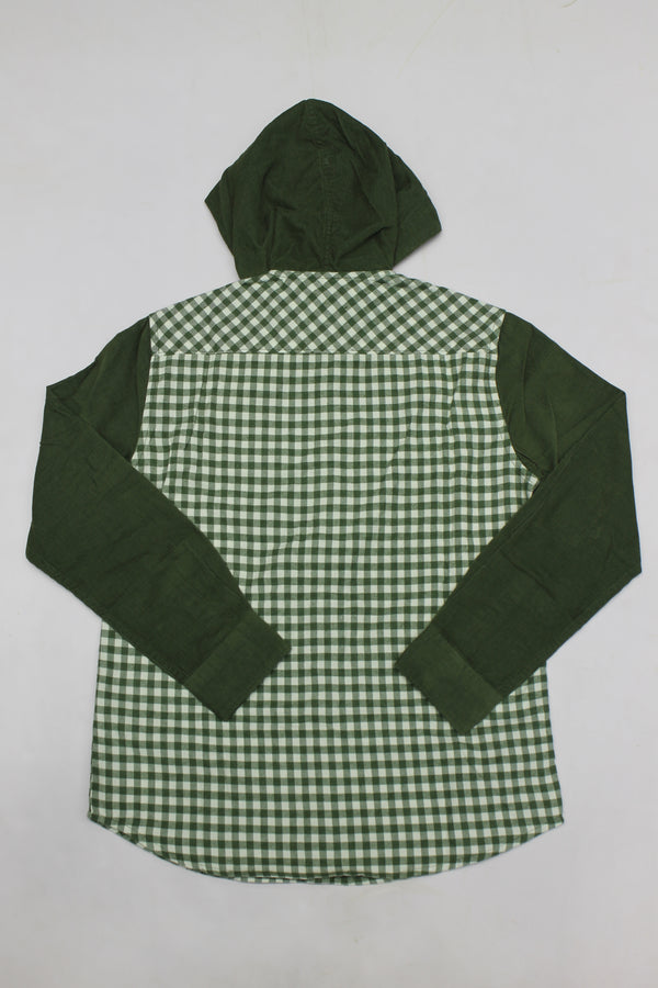 Junior Killer Olive Slim Fit Shirts