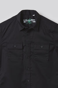 Junior Killer Black Slim Fit Shirts