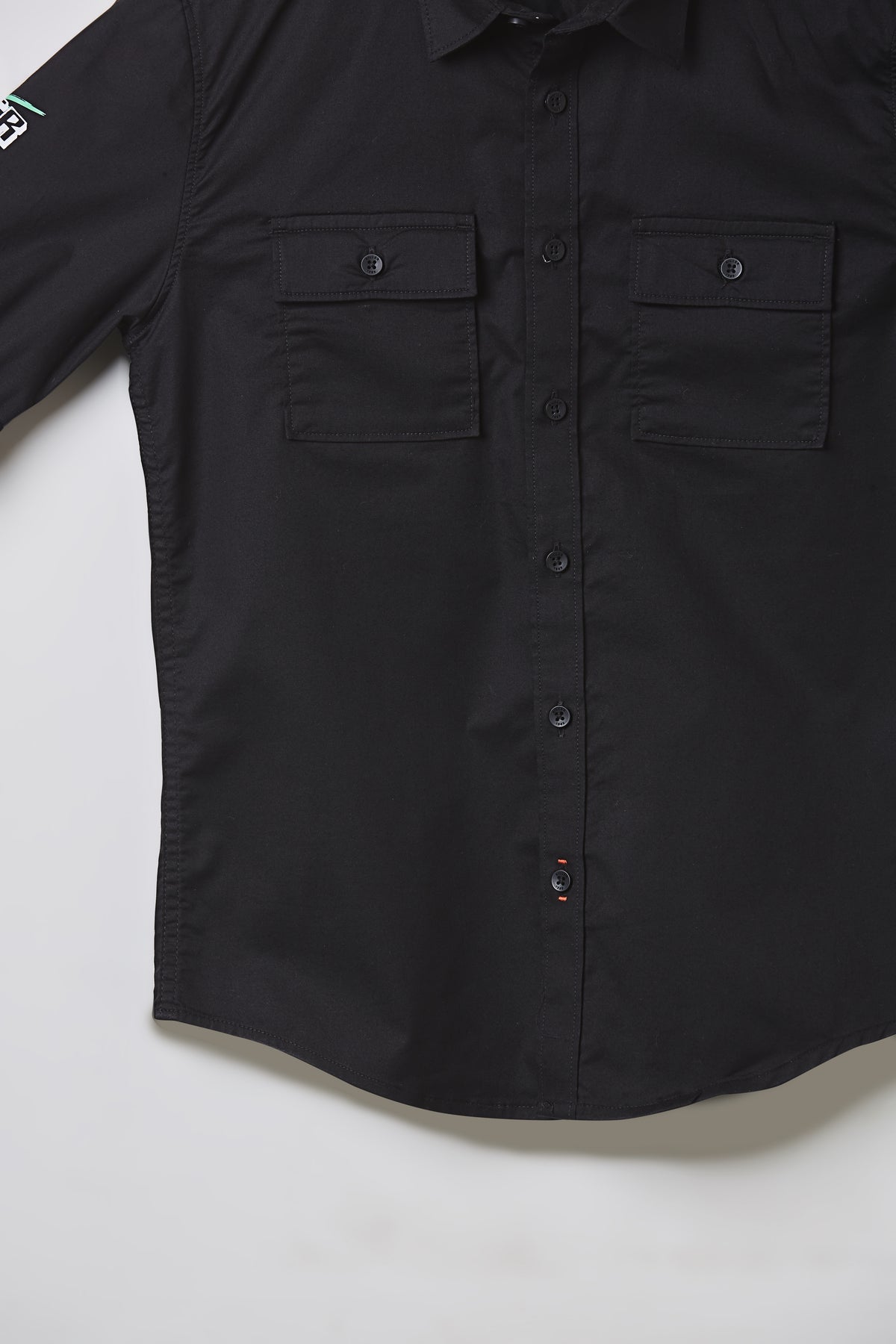 Junior Killer Black Slim Fit Shirts
