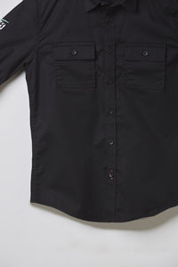 Junior Killer Black Slim Fit Shirts