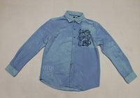 Junior Killer Light Blue Slim Fit Shirts