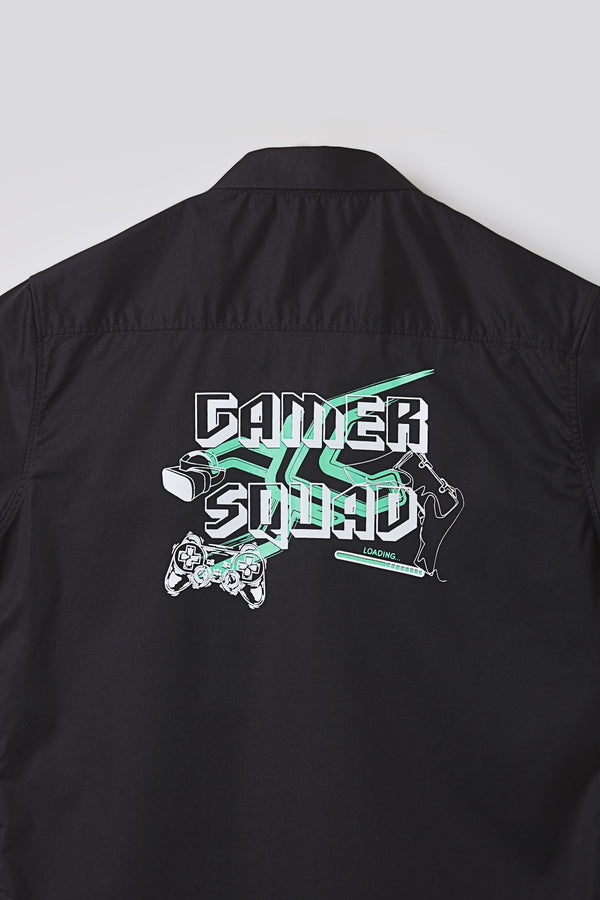 Junior Killer Black Slim Fit Shirts