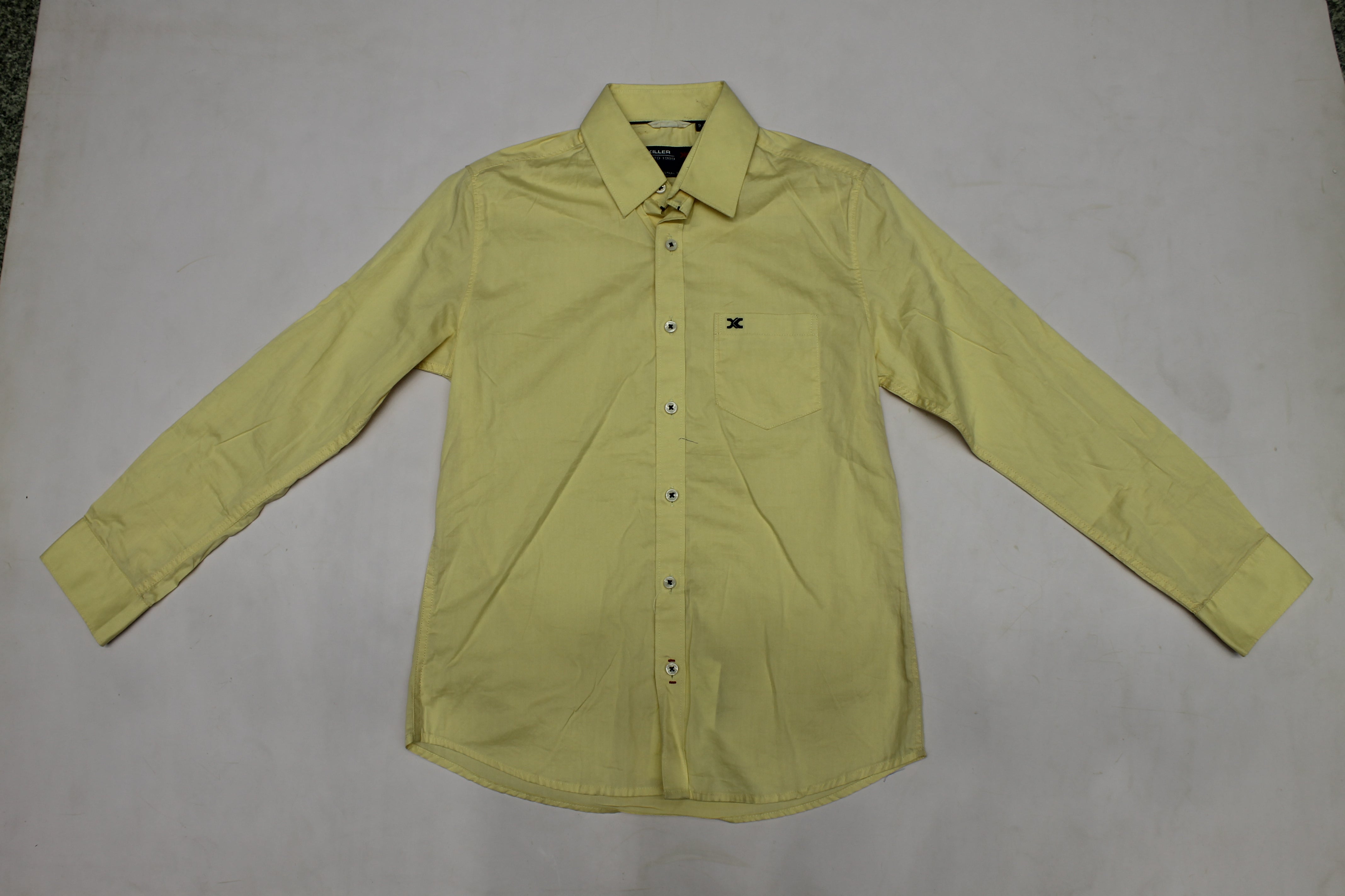 Junior Killer Lemon Slim Fit Shirts
