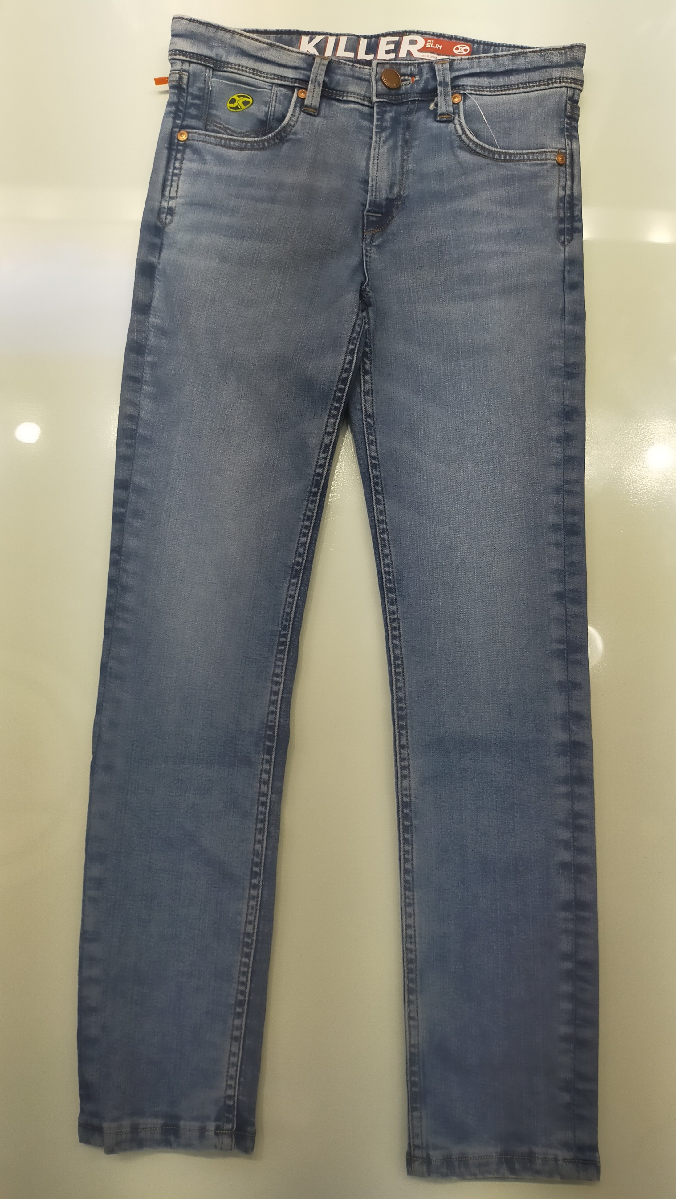 Junior Killer Olive Slim Fit Jeans