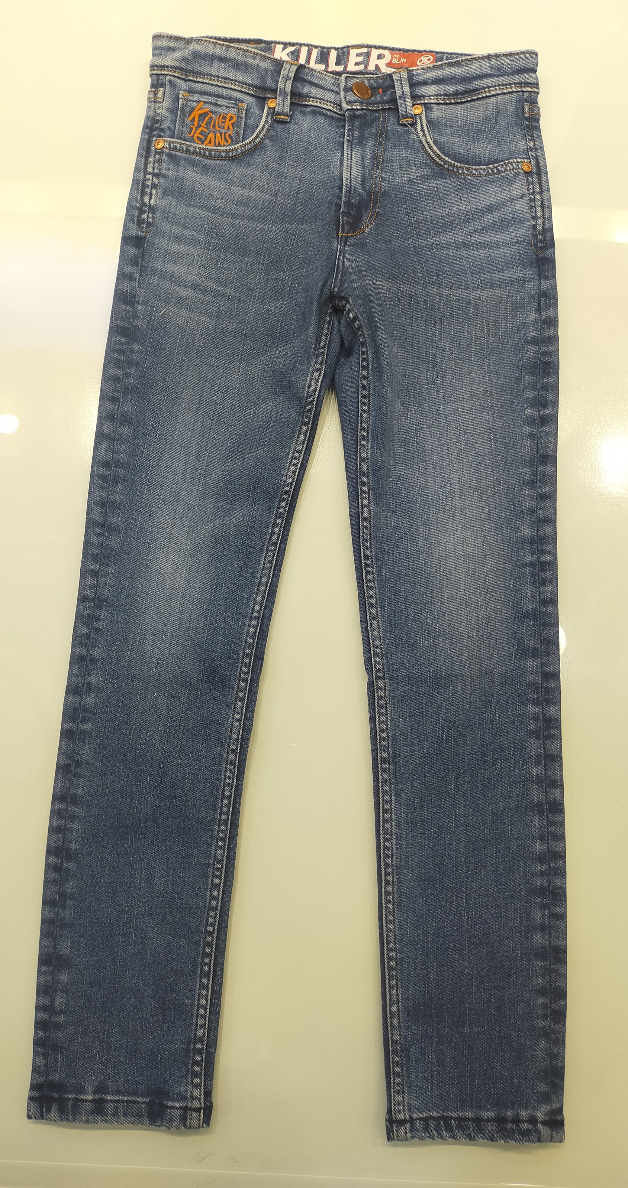 Junior Killer Brown Slim Fit Jeans