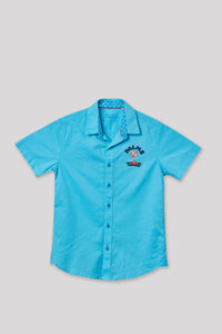 Junior Killer Aqua Slim Fit Shirts
