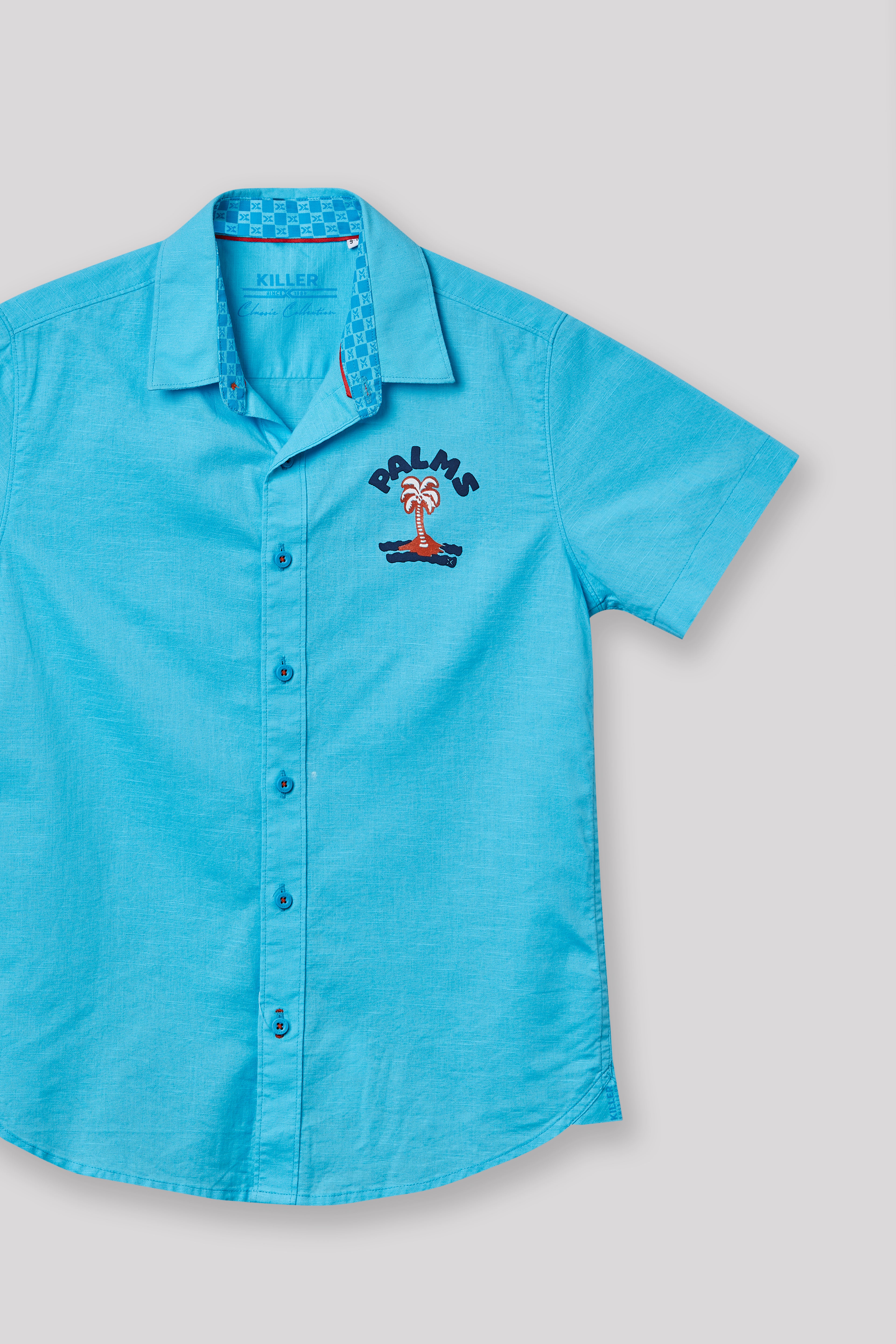 Junior Killer Aqua Slim Fit Shirts