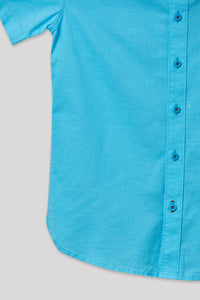 Junior Killer Aqua Slim Fit Shirts