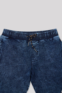 Junior Killer Dark Blue Solid Shorts