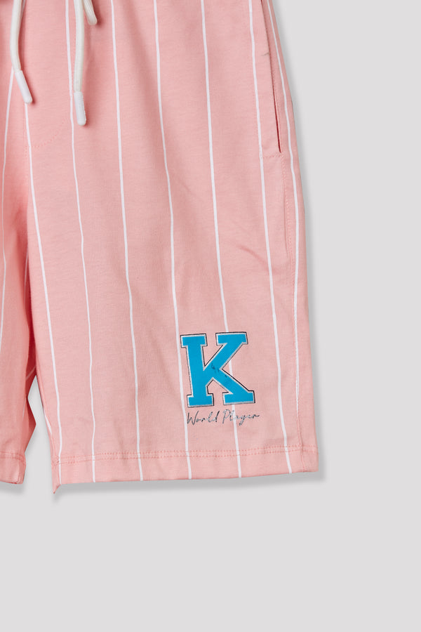 Junior Killer Pink Solid Shorts