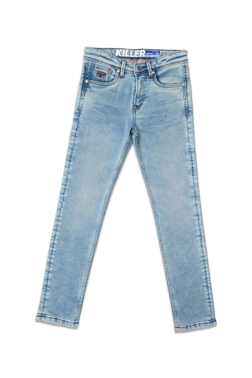 Junior Killer Light Blue Straight Fit Jeans