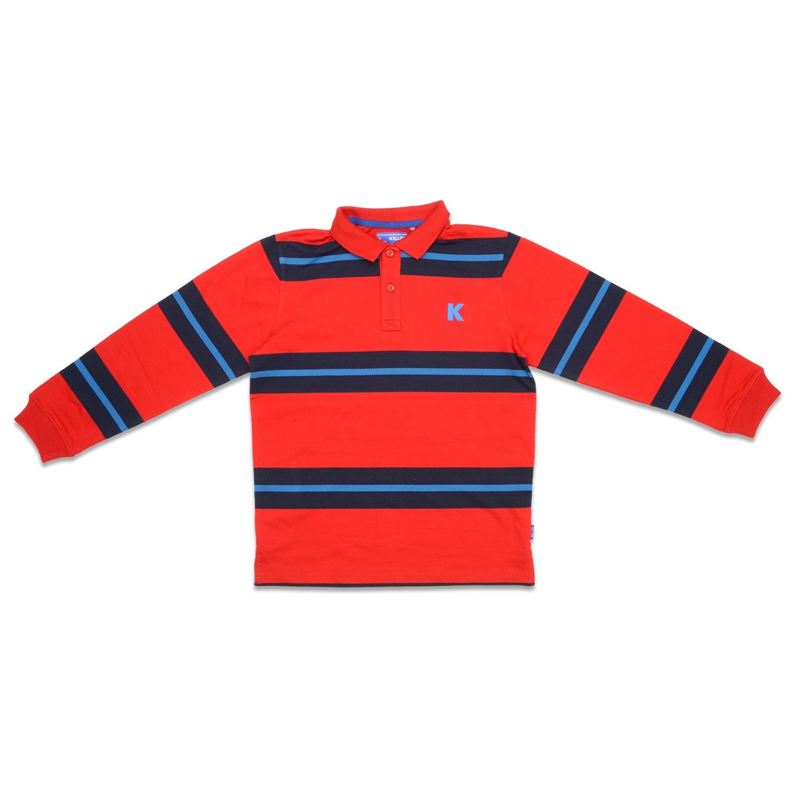 Junior Killer Red Polo Neck Full Sleeve T-Shirts