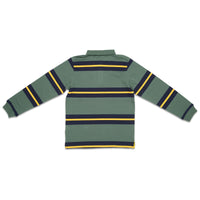 Junior Killer Dark Green Polo Neck Full Sleeve T-Shirts