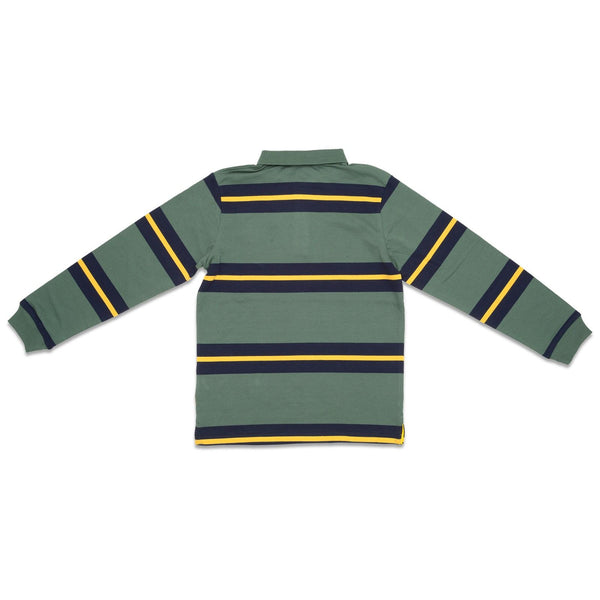 Junior Killer Dark Green Polo Neck Full Sleeve T-Shirts
