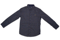 Junior Killer Navy Slim Fit Shirts
